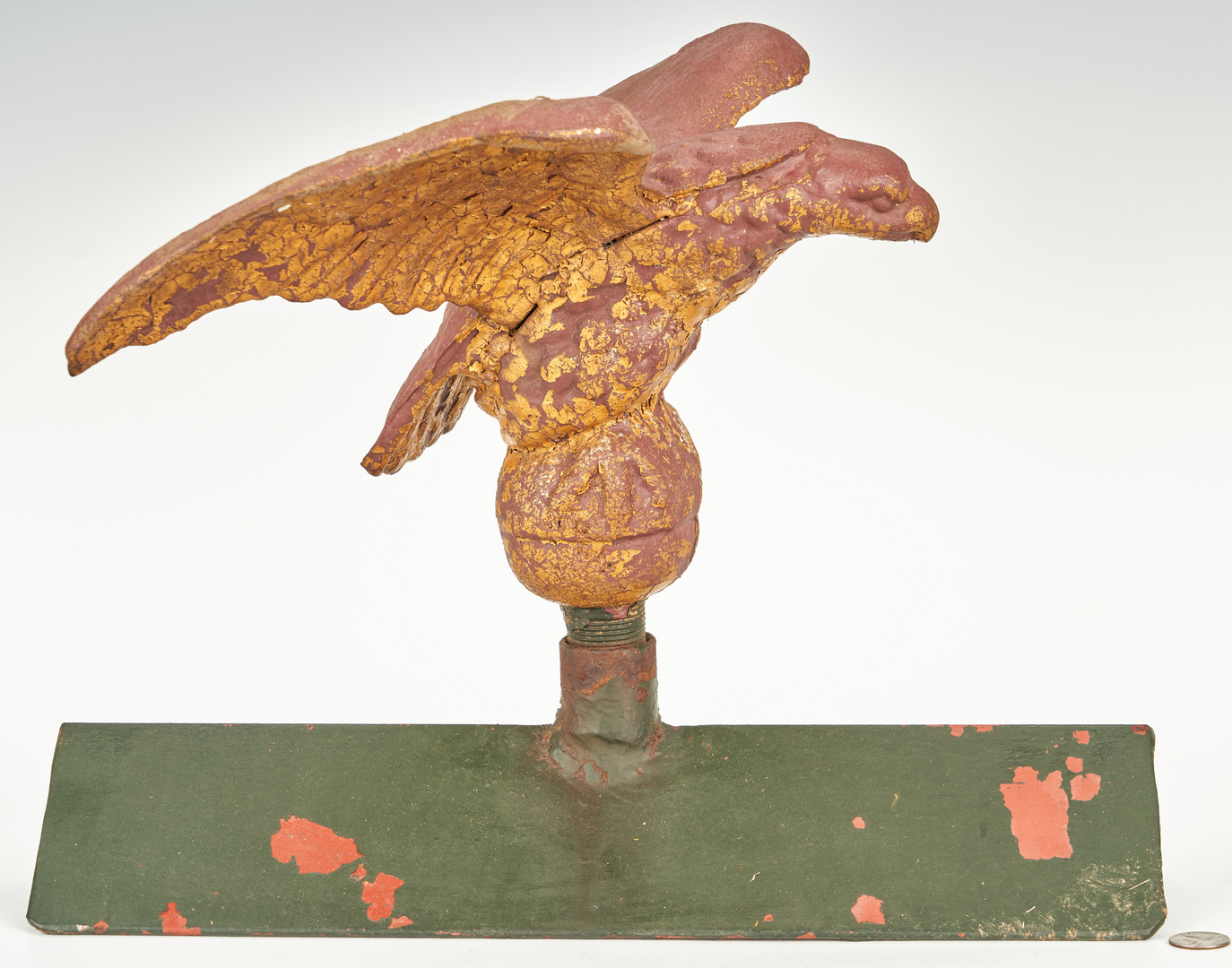 Lot 381: 2 Ornamental Eagle Items