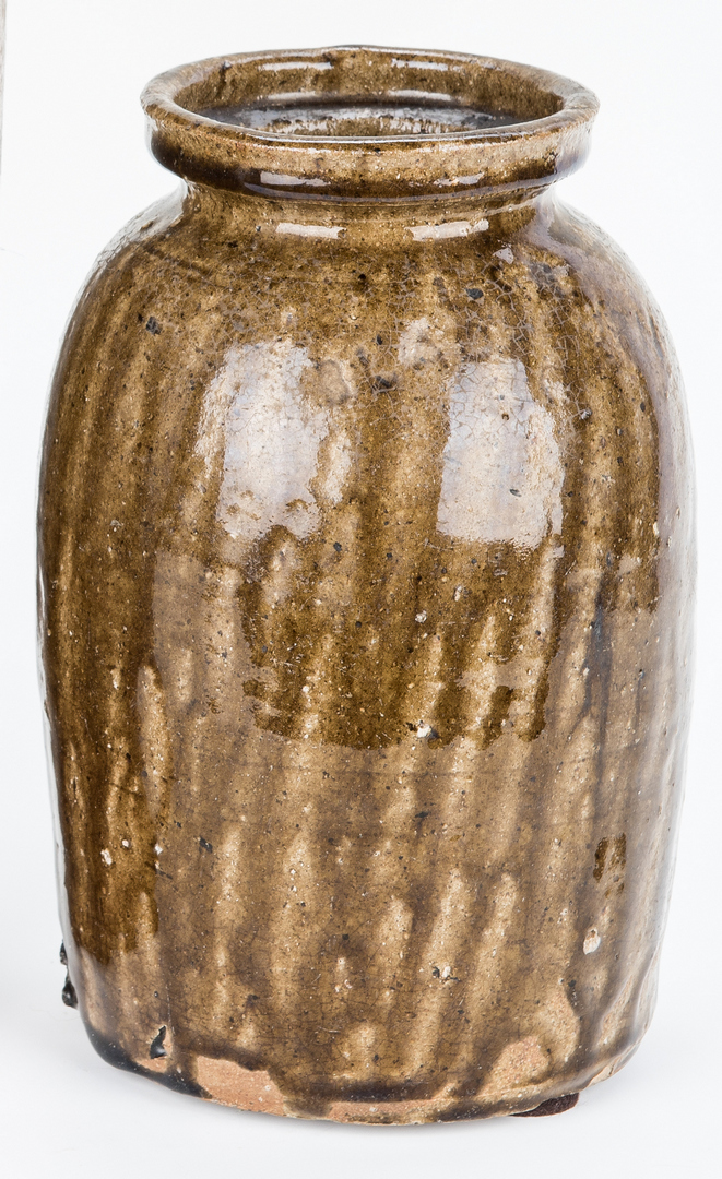Lot 407: 3 Stoneware Preserving Jars, North Carolina, Ohio, & Mid-Atlantic