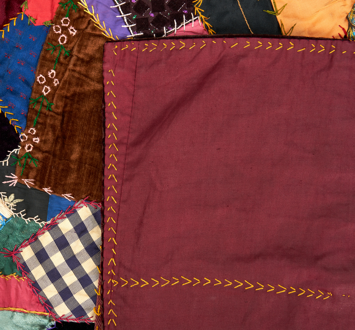 Lot 412: Southern Crazy Quilt, Virginia History
