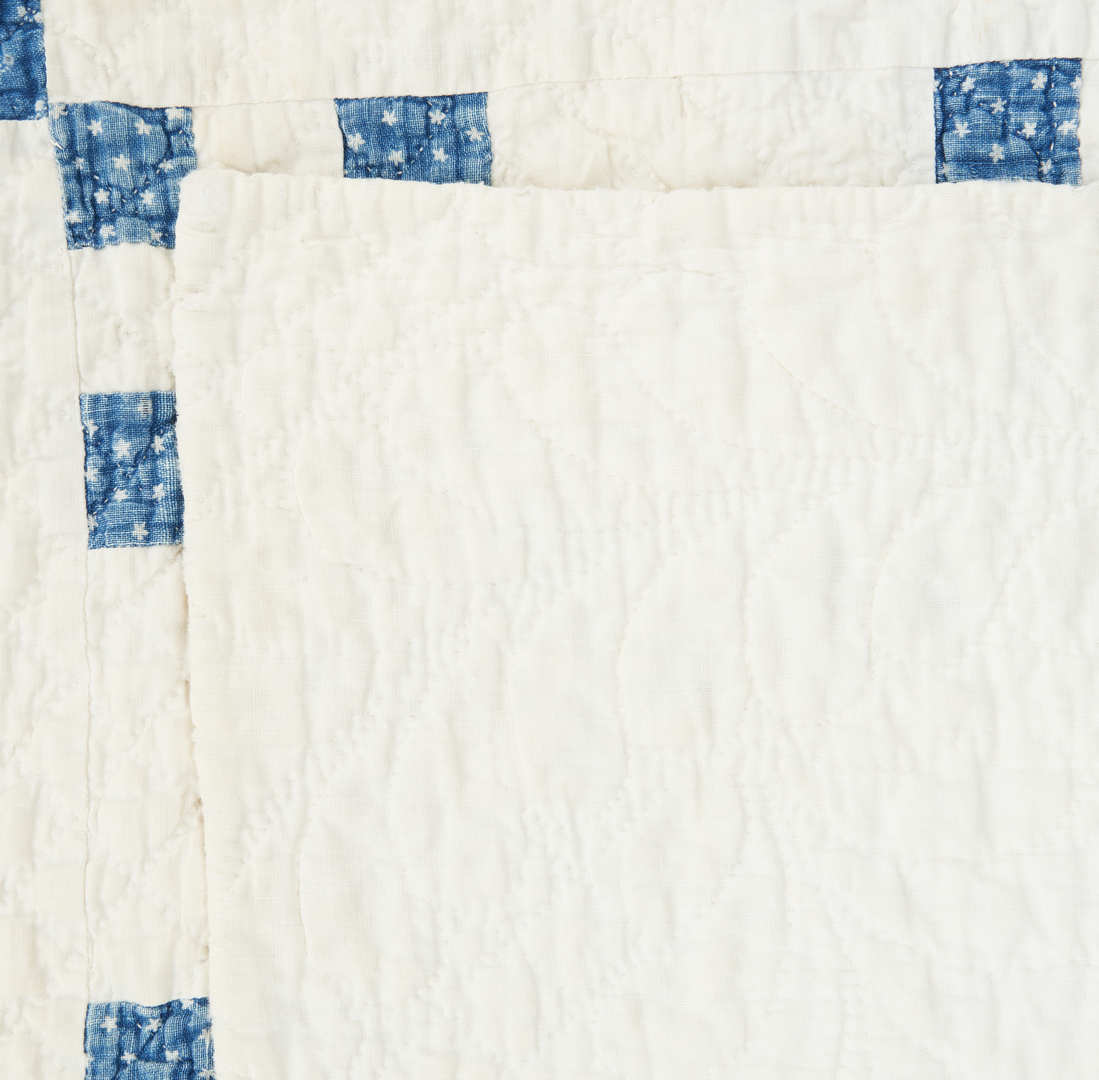 Lot 415: 2 Southern Irish Chain Quilts, likely E. TN