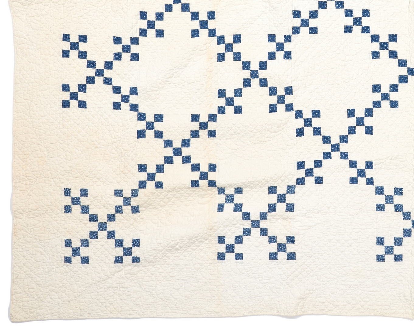 Lot 415: 2 Southern Irish Chain Quilts, likely E. TN