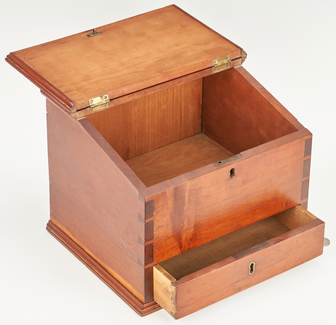 Lot 416: 3 American Storage Boxes, incl. Wall Boxes