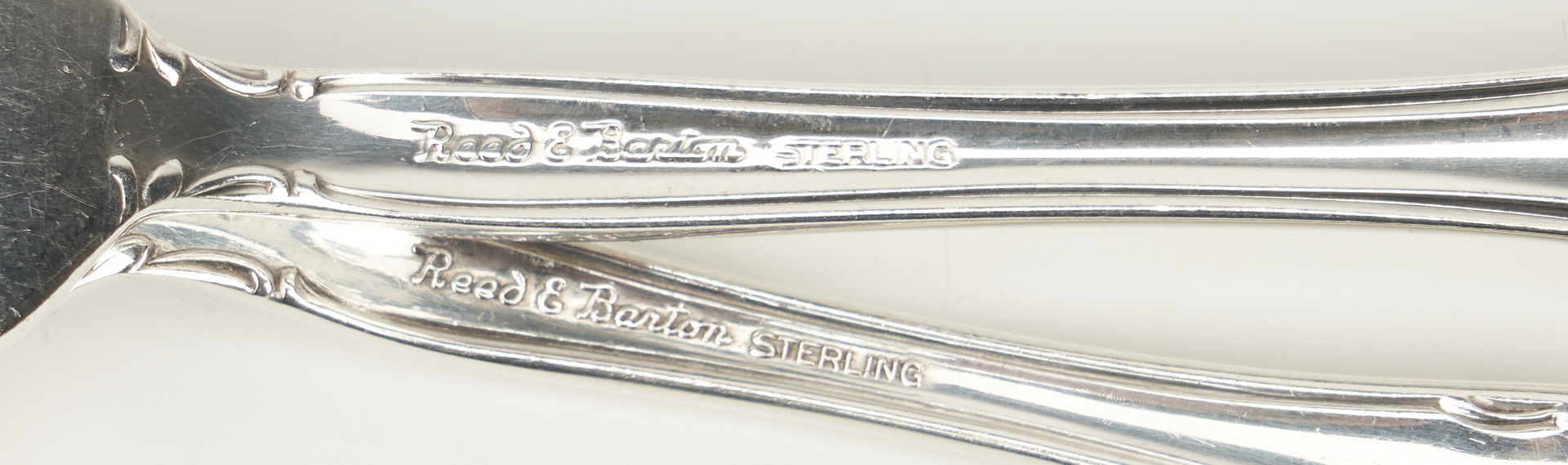 Lot 454: 45 Pcs. Reed & Barton Savannah Sterling Silver Flatware