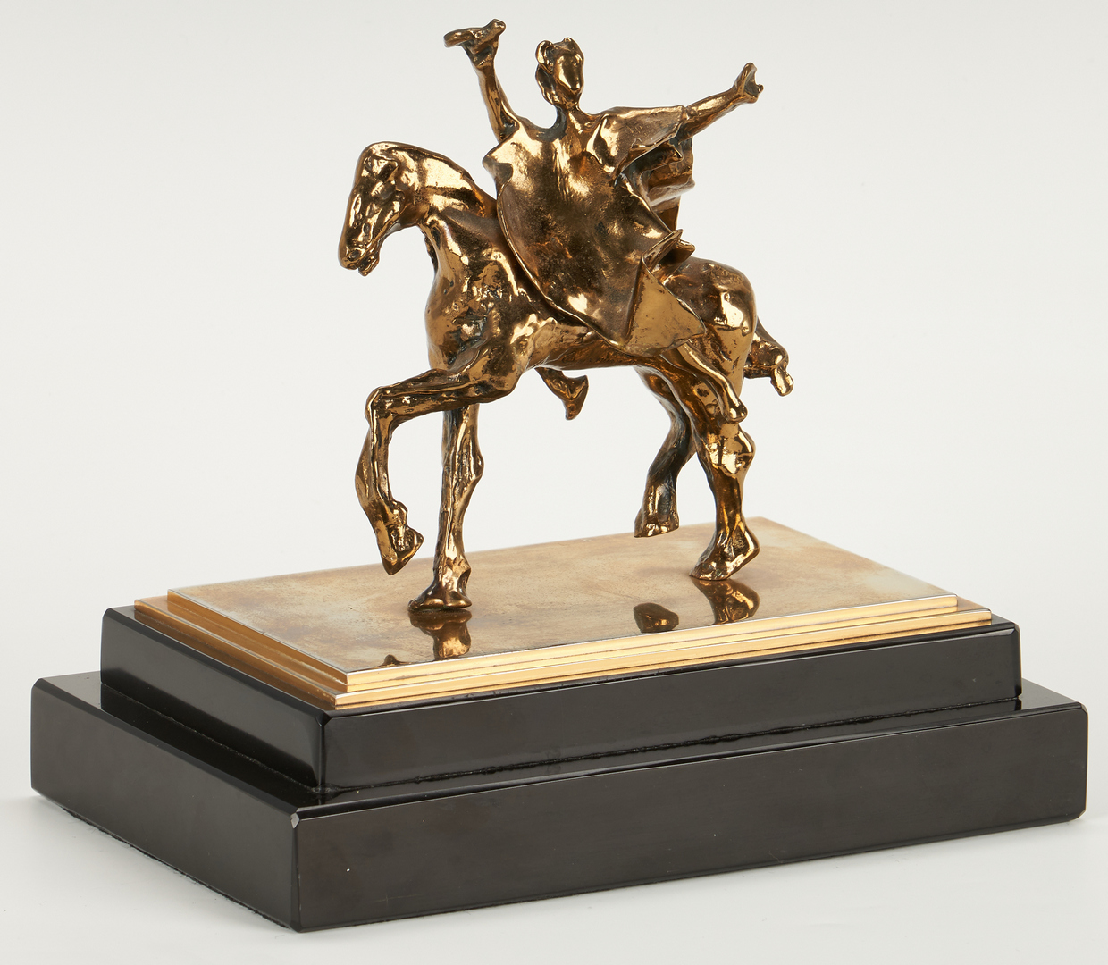 Lot 512: Salvador Dali Bronze Sculpture, Tragan