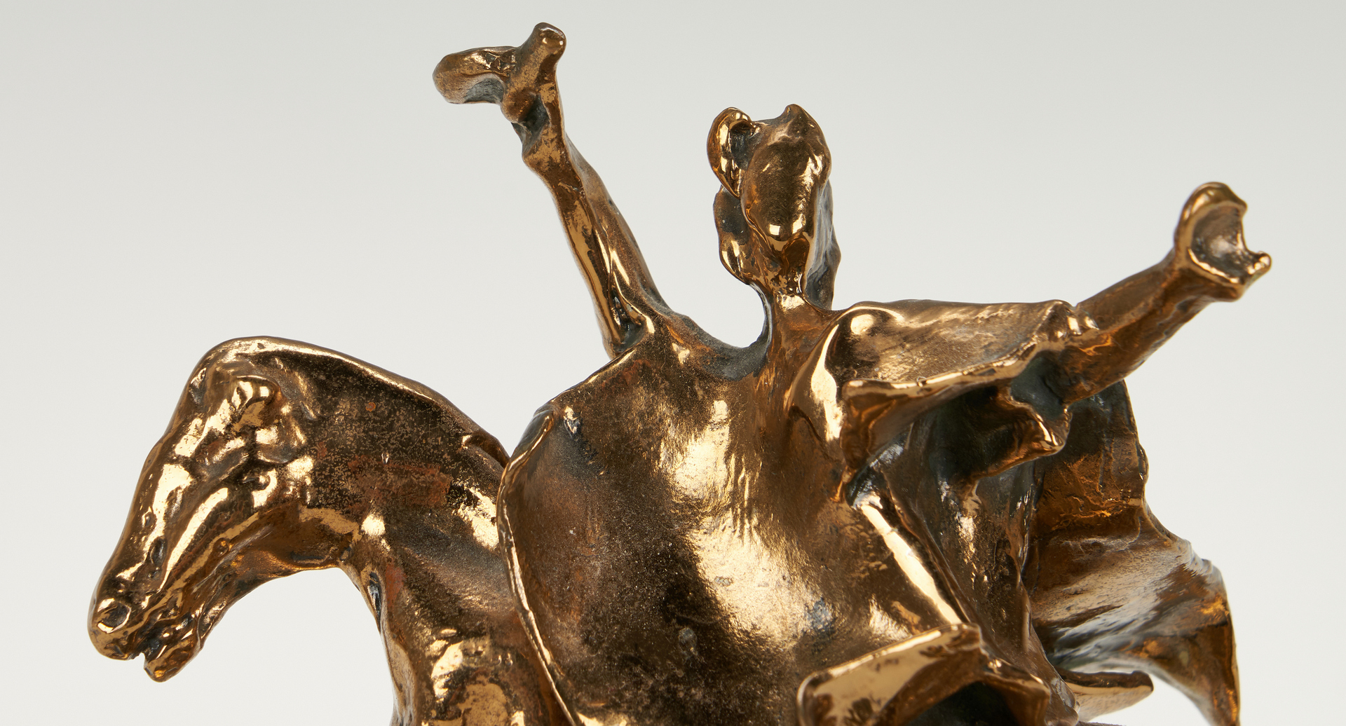 Lot 512: Salvador Dali Bronze Sculpture, Tragan