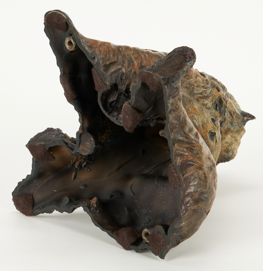 Lot 551: Pr. Jerry McKellar Bronze Bear Sculptures