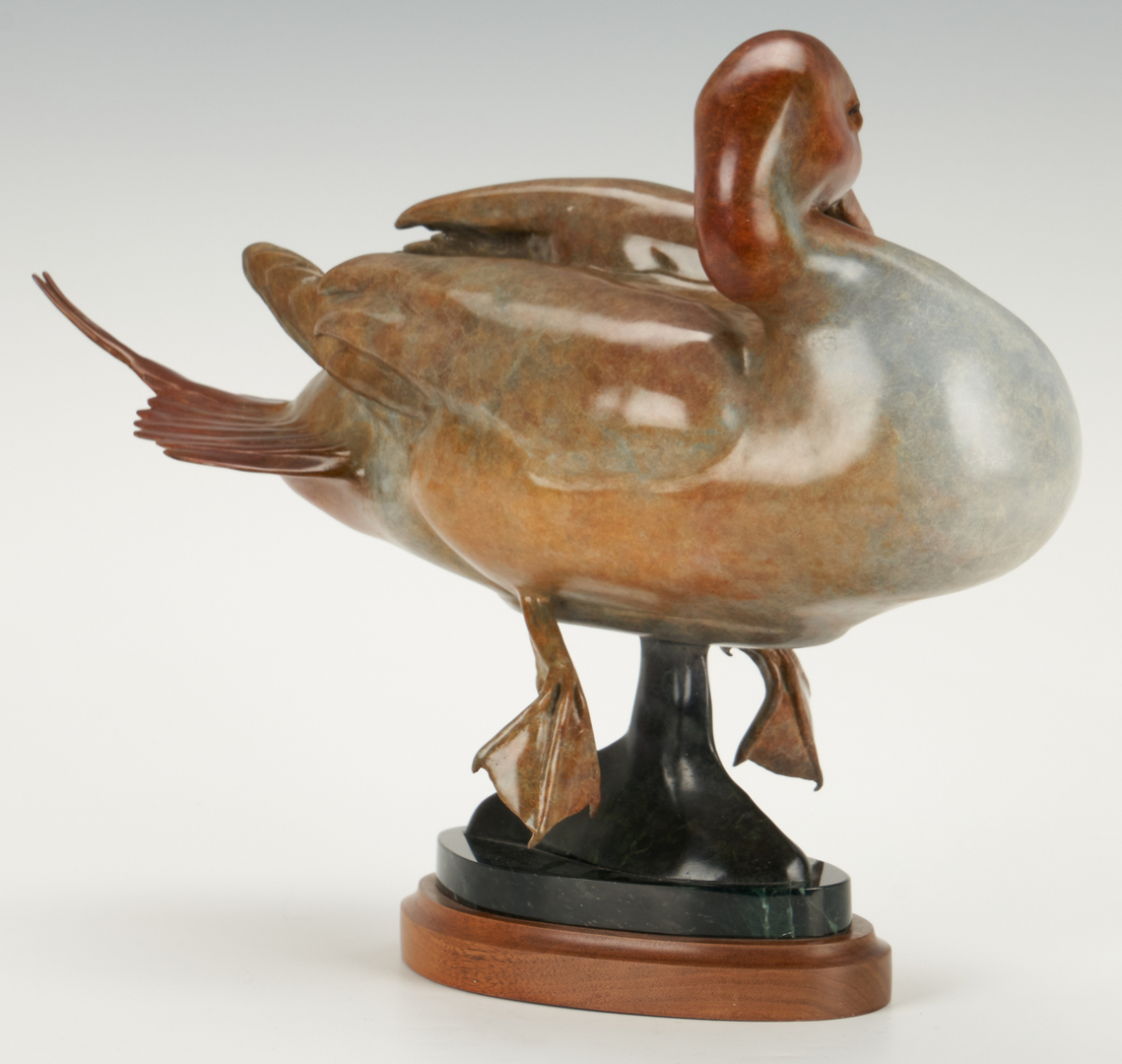 Lot 553:  Mike Dwyer Bronze Duck Sculpture