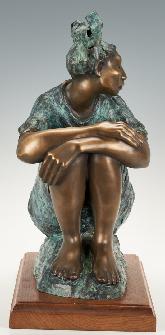 Lot 555: Shirley Thomson Smith Bronze Sculpture