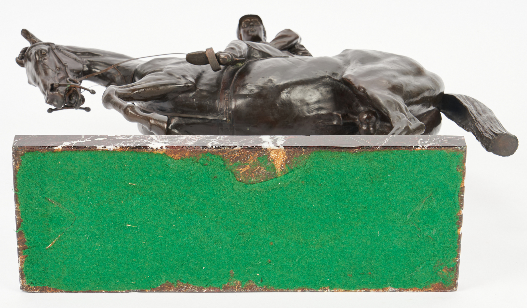 Lot 560: After Isidore Bonheur Bronze, Horse and Rider