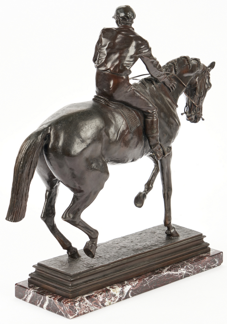 Lot 560: After Isidore Bonheur Bronze, Horse and Rider
