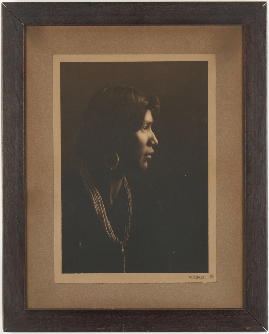 Lot 568: Karl Moon Native American Photograph, Pedro Begay
