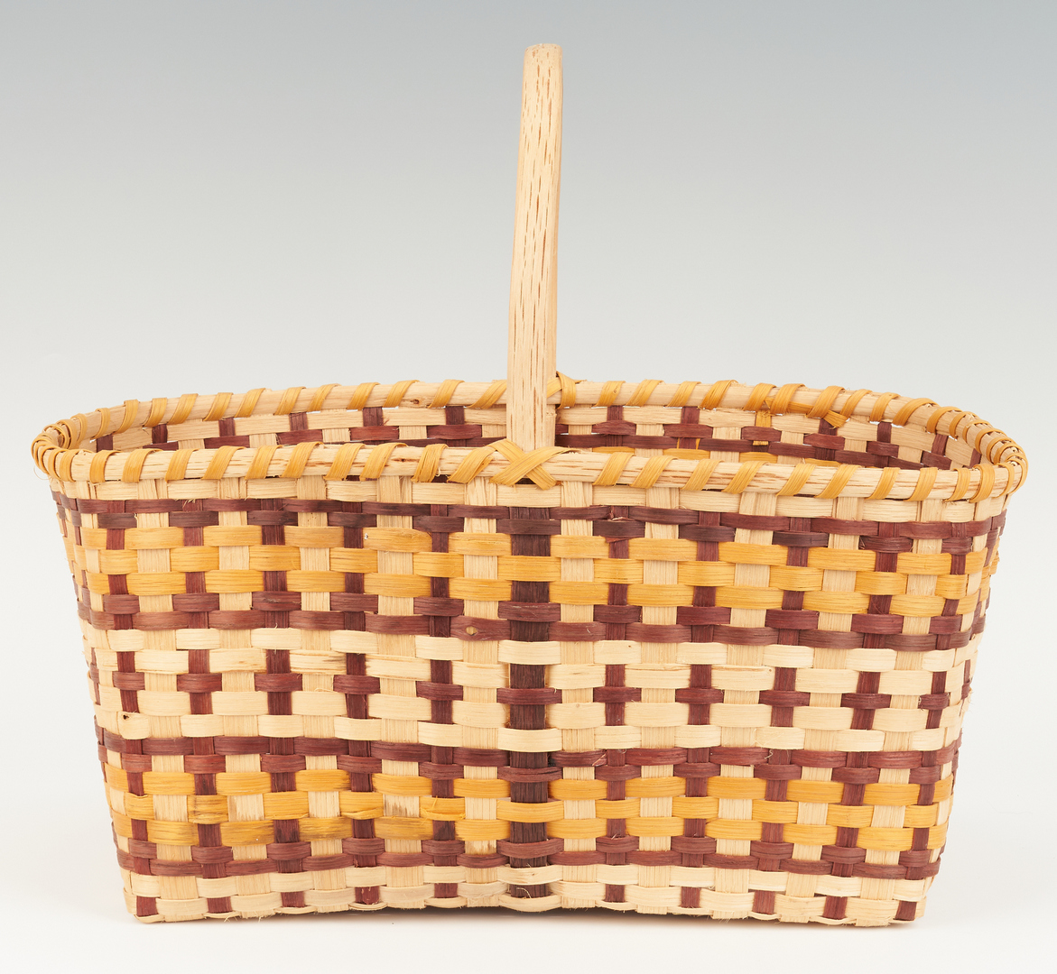 Lot 572: 3 Native American Cherokee Baskets