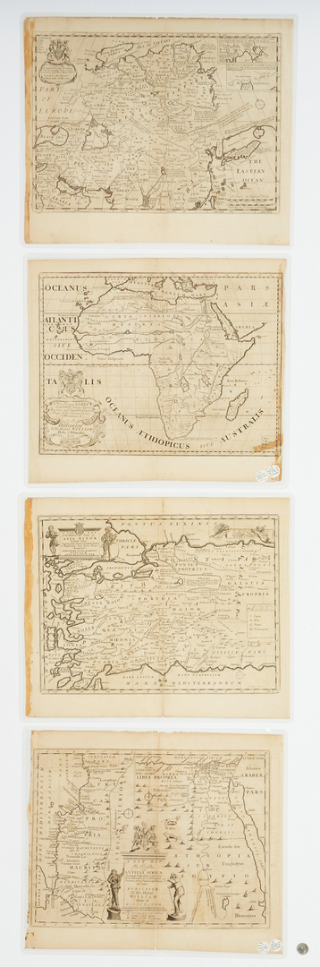 Lot 579: Edward Wells, 13 Maps incl. Africa