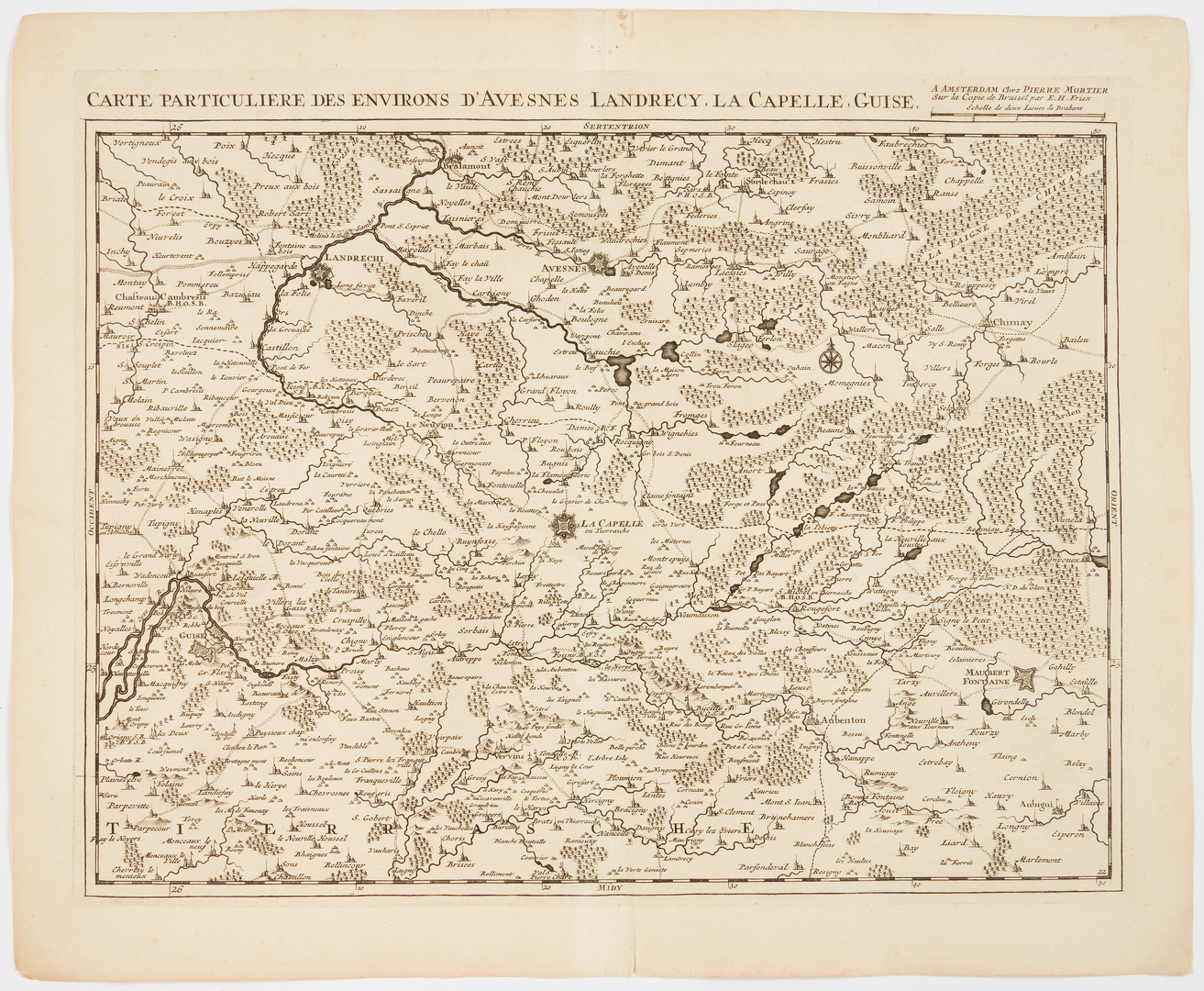 Lot 580: 9 European Maps, Fricx, 18th Century