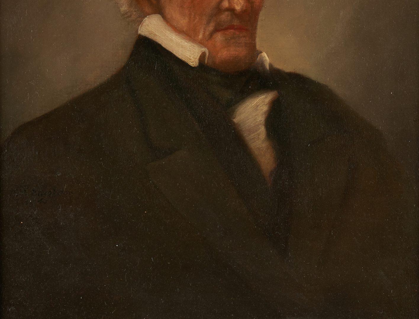 Lot 598: 19th century Portrait of Andrew Jackson