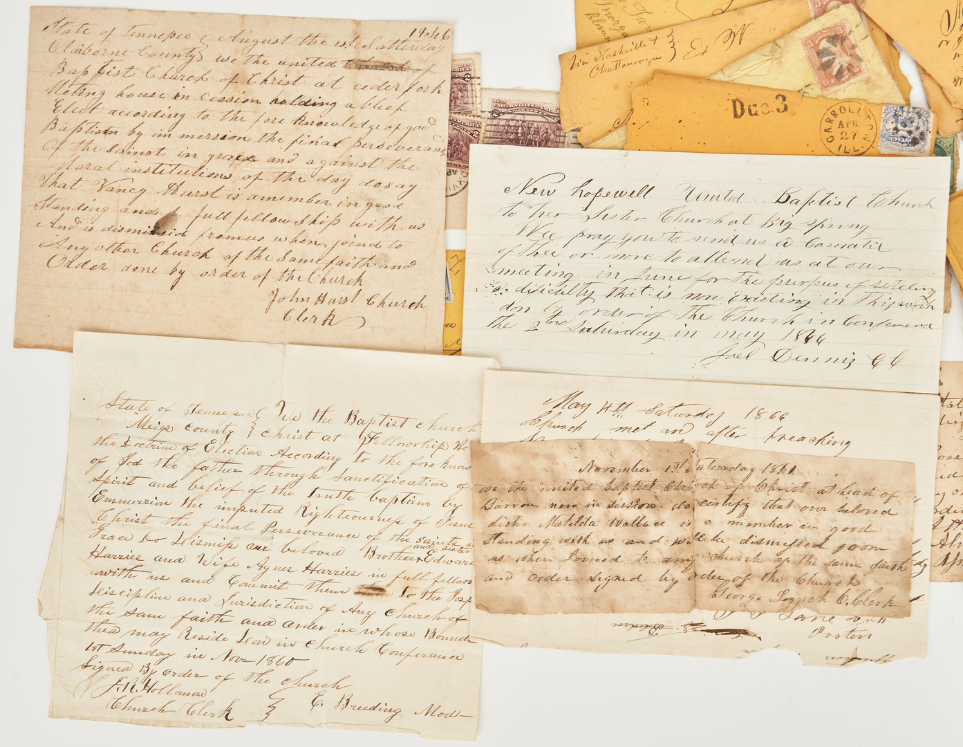 Lot 611: 63 Civil War ephemera items, incl. Soldier Ambrotype, Autograph Album, Johnson's Island Envelopes