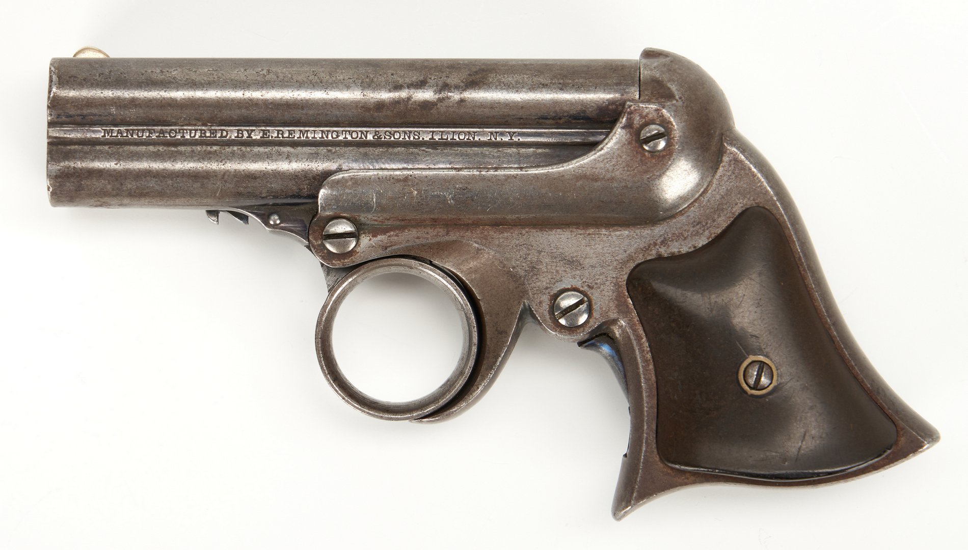 Lot 616: Remington Elliot Pepperbox Pistol, .32 rimfire cal