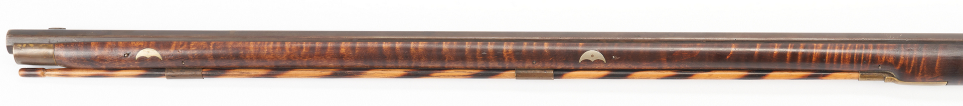 Lot 620: Pennsylvania Curly Maple Long Rifle