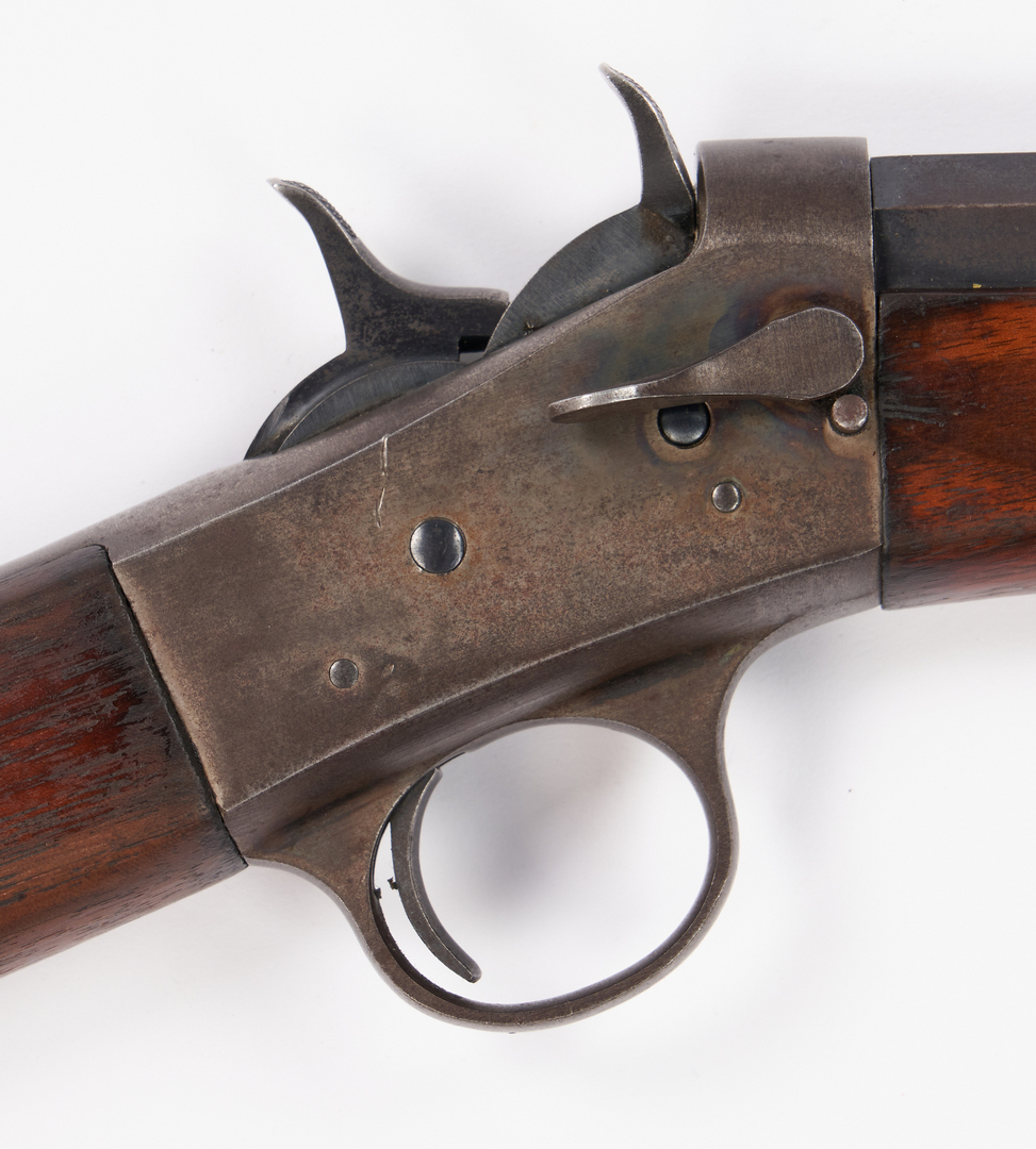 Lot 622: Remington New Model No. 4 Takedown Rolling Block Rifle, .22 cal.