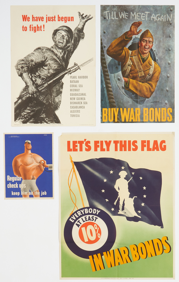 Lot 627: 15 WWII Propaganda posters