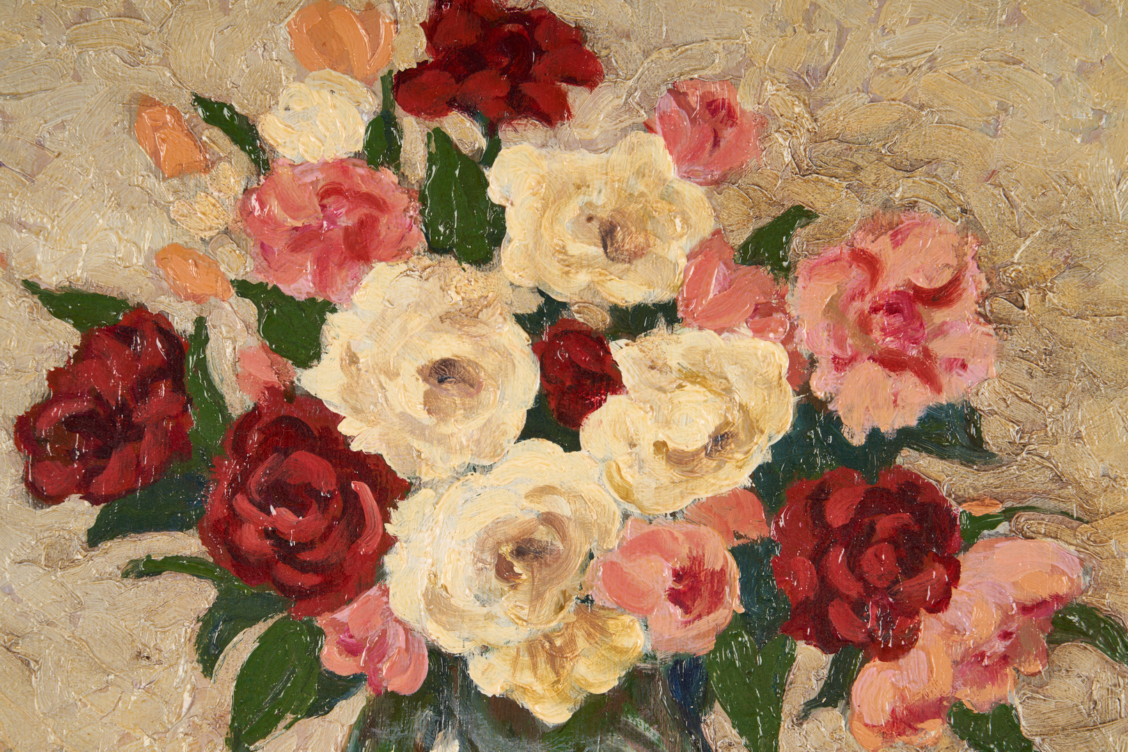 Lot 675: 2 Decorative Paintings, Abstract and Still Life