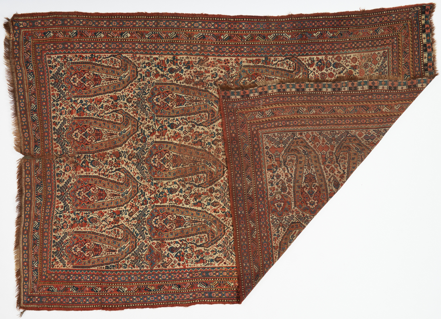 Lot 698: 2 Oriental Rugs, Qashqai and Afshar