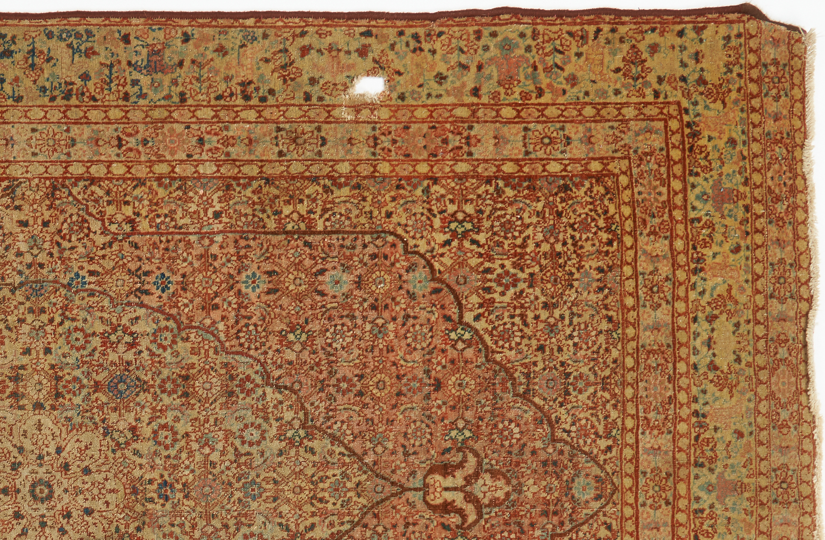 Lot 699: 2 Tabriz Carpets, approx. 6' x 4'