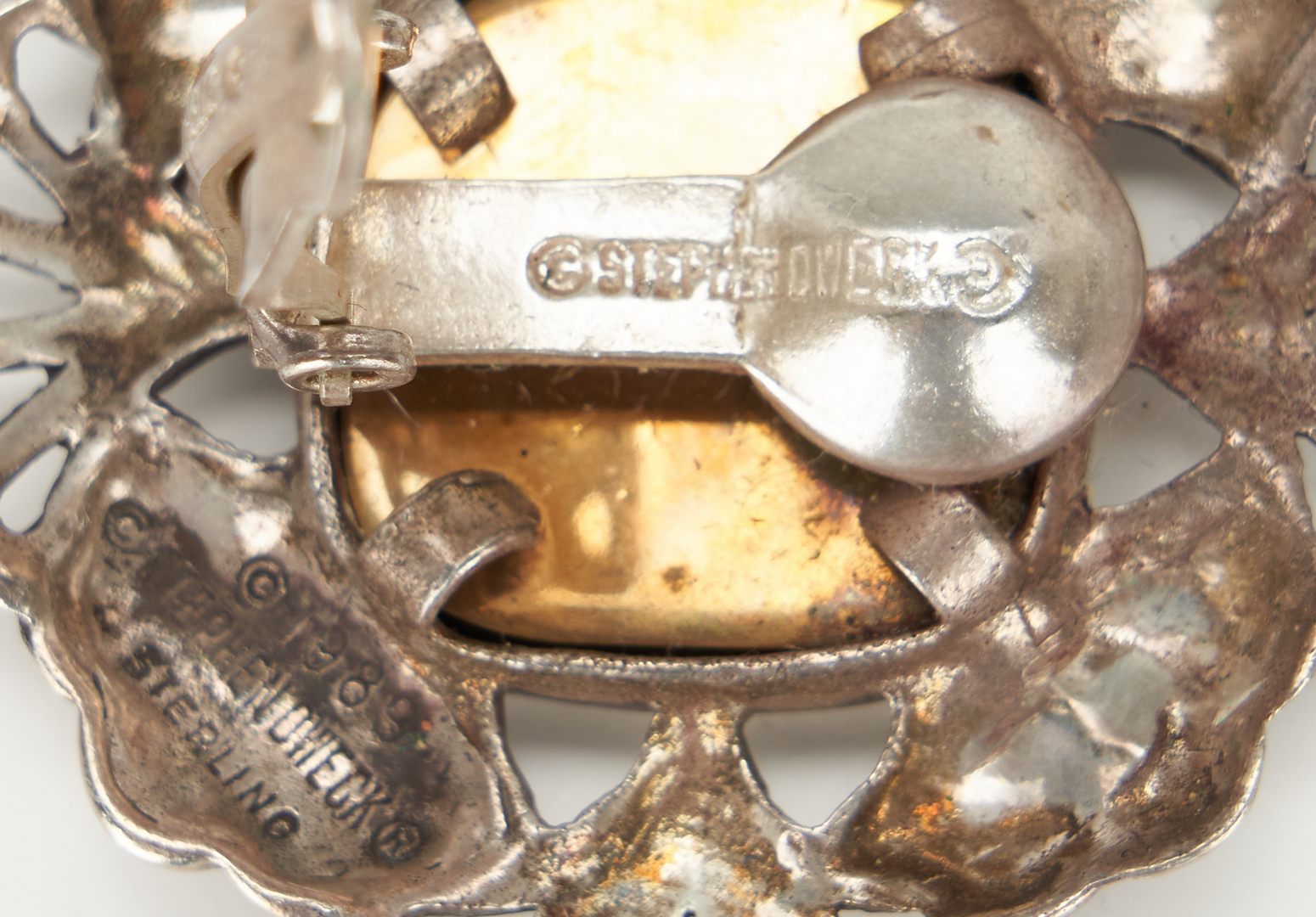 Lot 716: Sterling Jewelry & Belt incl. Stephen Dweck