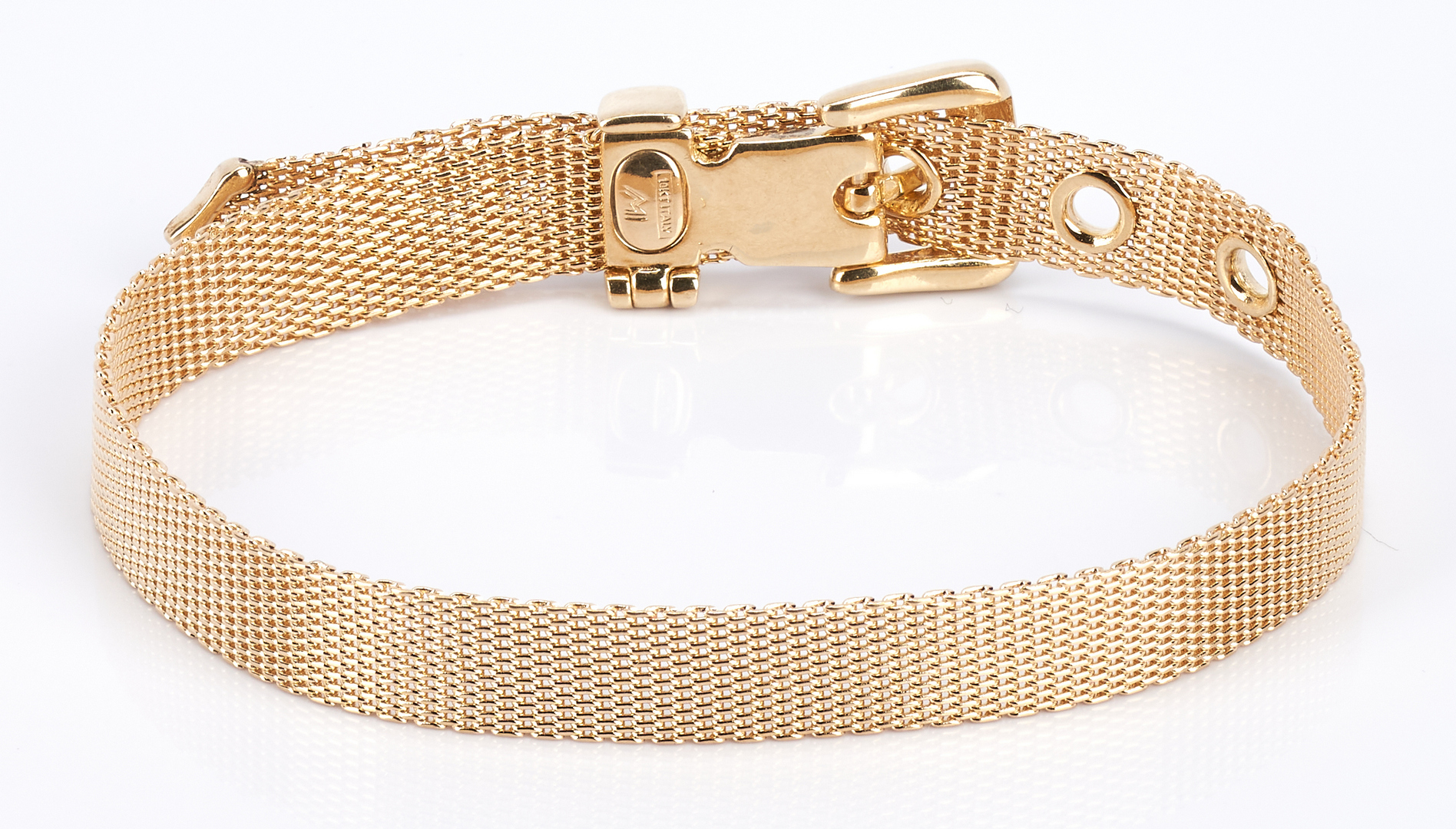 Lot 727: 3 Ladies Gold Bracelets, 10K & 14K
