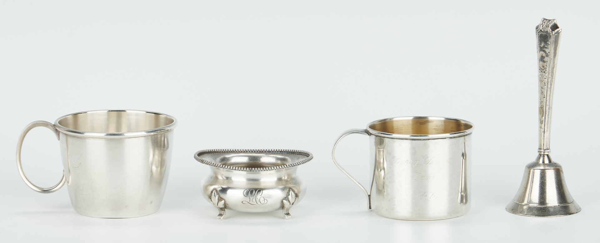 Lot 745: Grouping 24 Sterling Silver Items, incl. Holloware