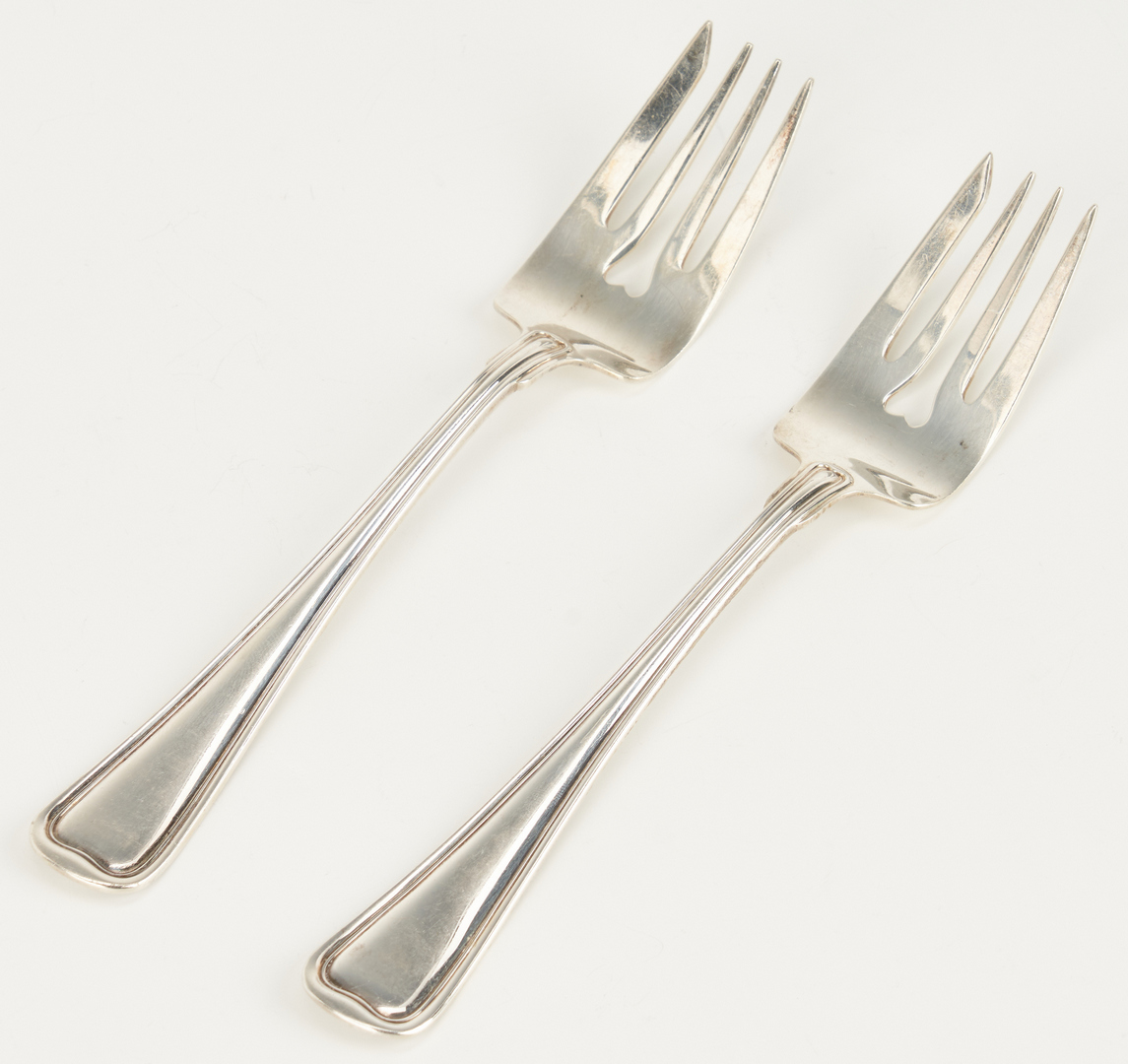 Lot 800: Gorham Sterling Silver Old French Flatware, 112 Pcs.