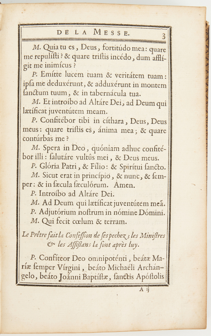 Lot 826: 2 Religious Books, incl. Latin Illuminated