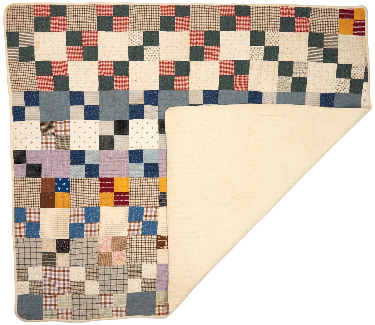Lot 866: 3 Mississippi Pieced & Appliqued Quilts, signed