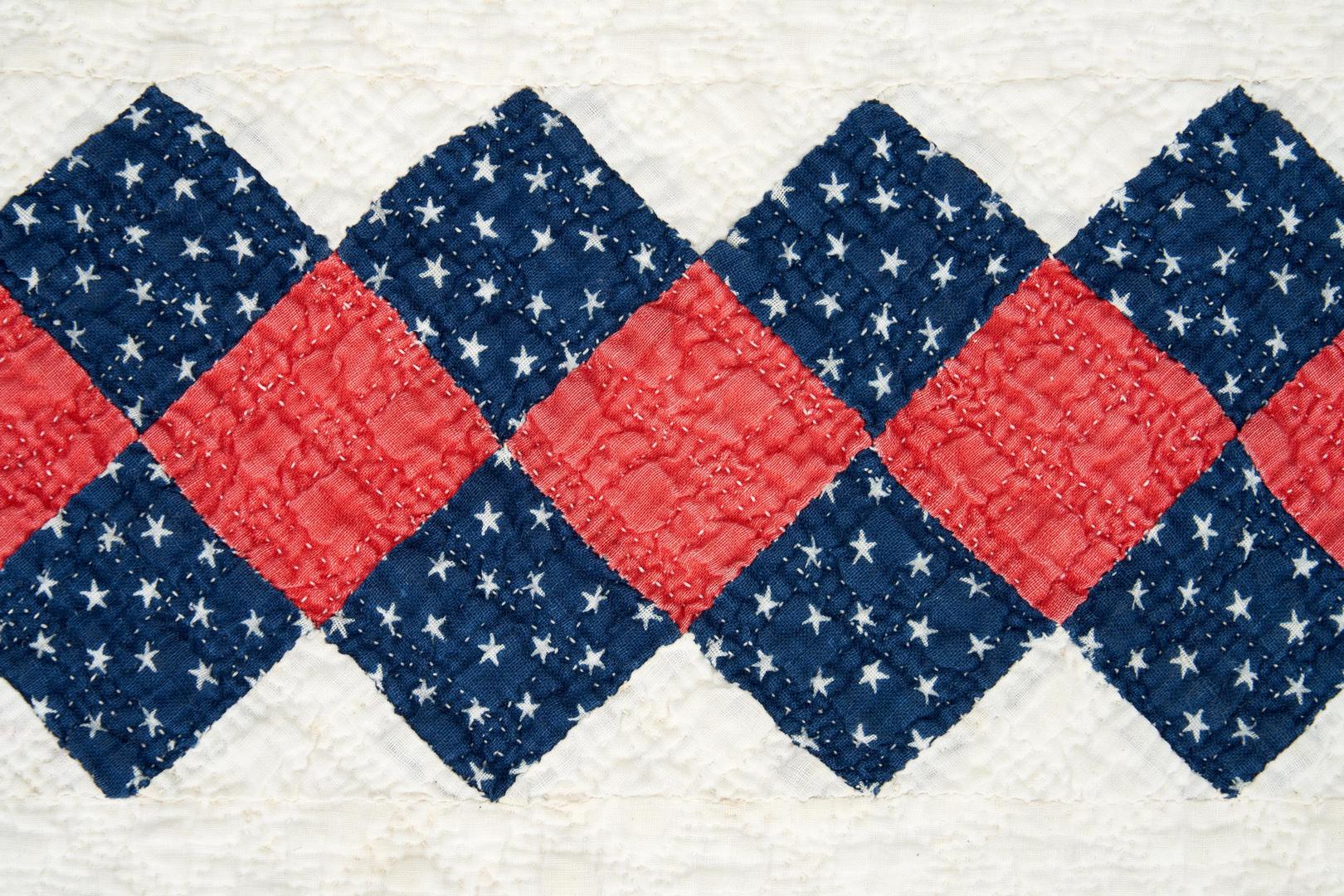 Lot 875: 3 Southern/East TN Pieced Cotton Quilts, incl. Ocean Waves