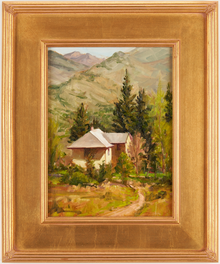 Lot 899: 2 Teresa Vito O/B Colorado Landscape Paintings