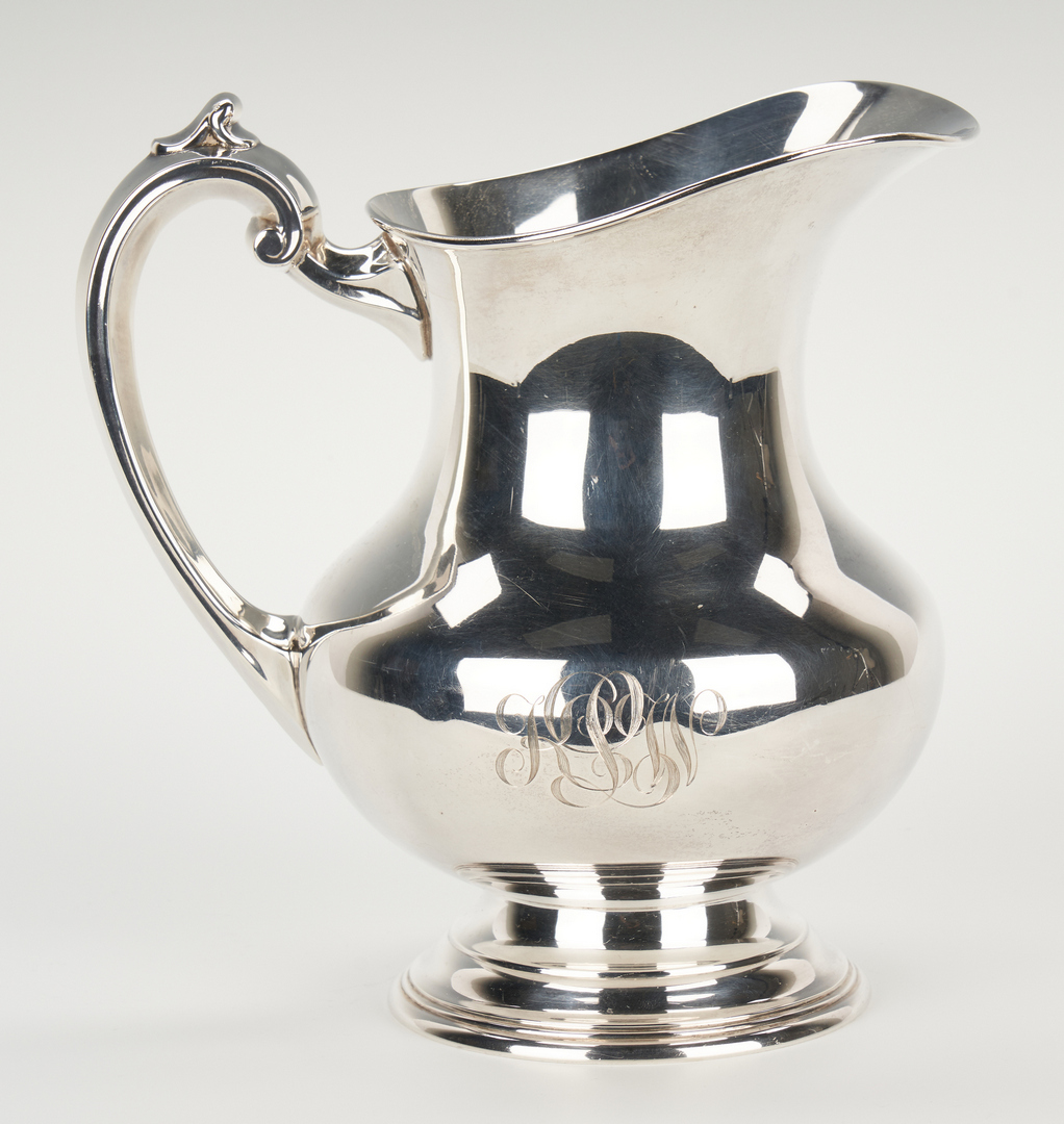 Lot 938: Reed and Barton Sterling Water Pitcher