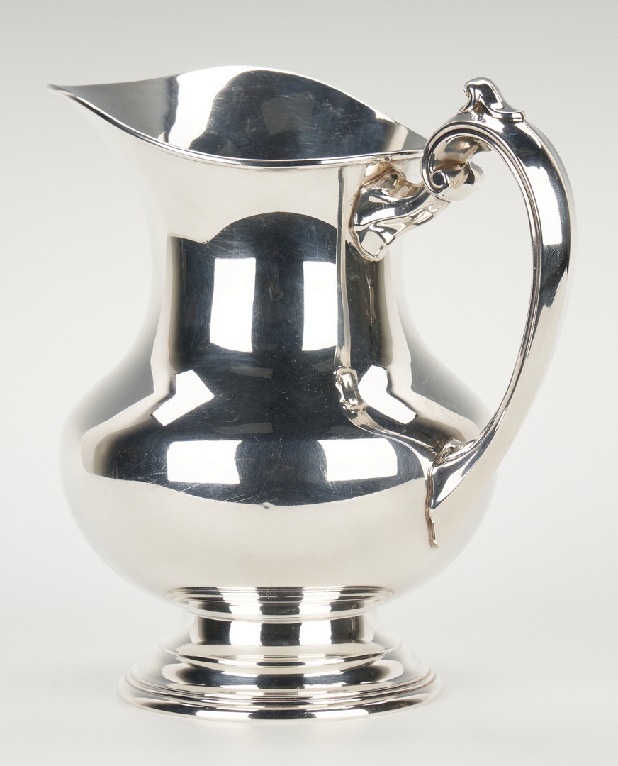 Lot 938: Reed and Barton Sterling Water Pitcher