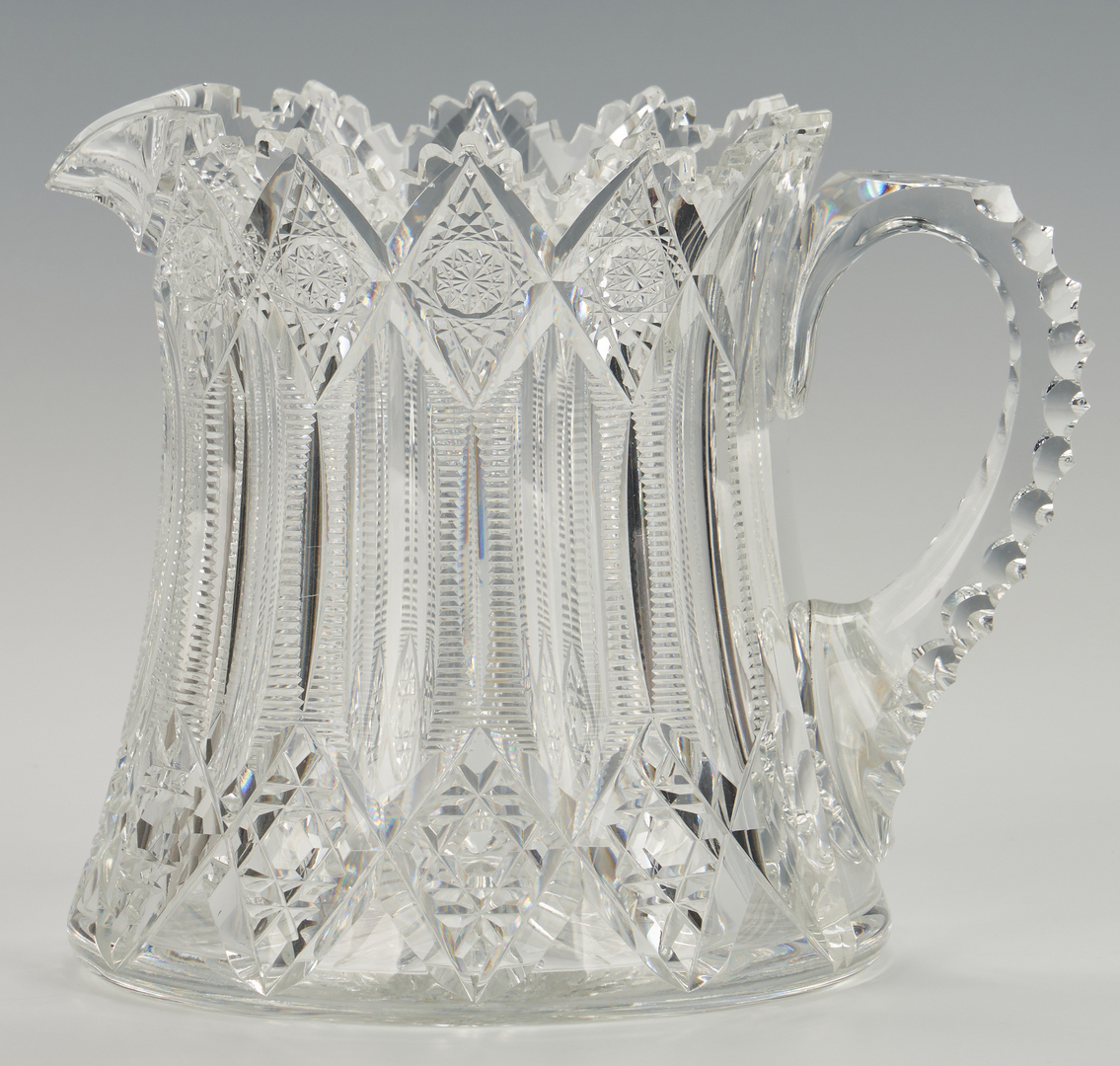 Lot 952: ABPCG Signed Pitcher, Cheese Dome and Handled Server