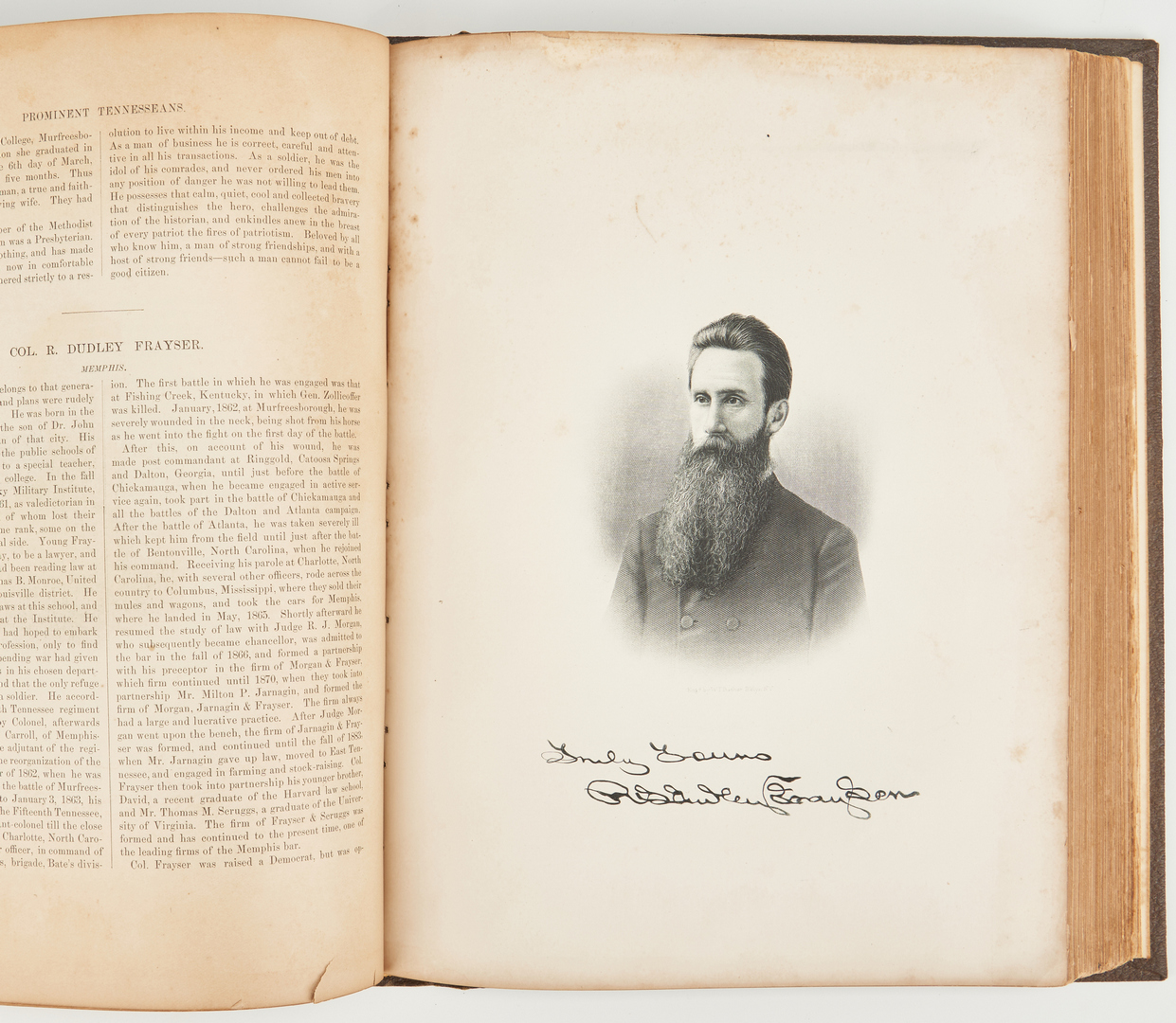 Lot 981: 2 Books: Sketches of Prominent Tennesseans & Life in London