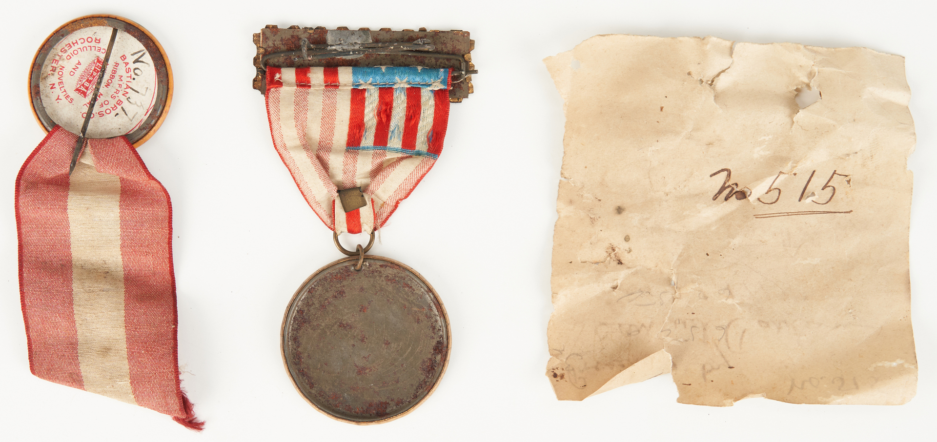 Lot 1035: 2 Civil War Reunion Badges, incl. UCV FL 1913