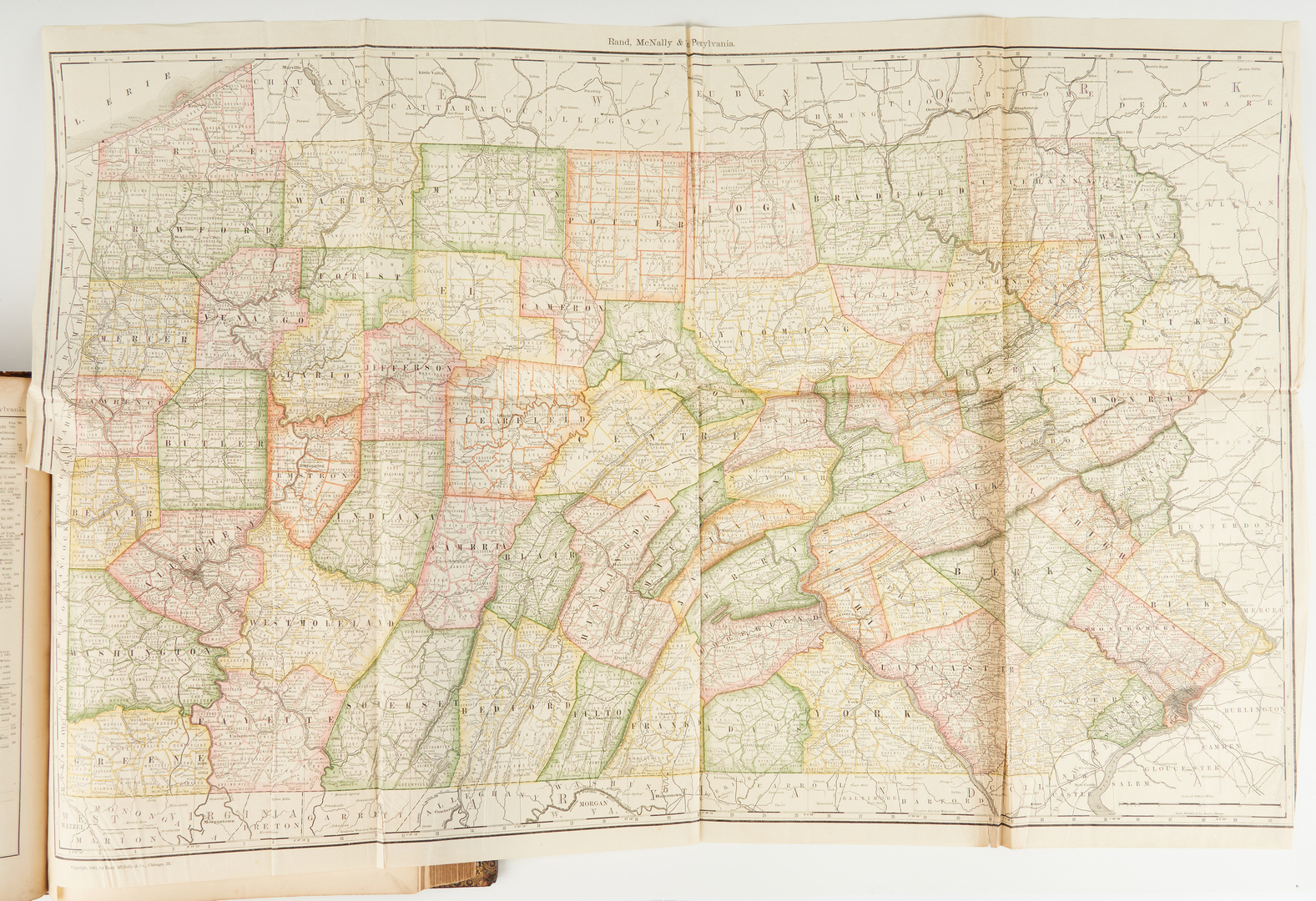 Lot 1041: Rand, McNally, & Co. World Atlas, 1881