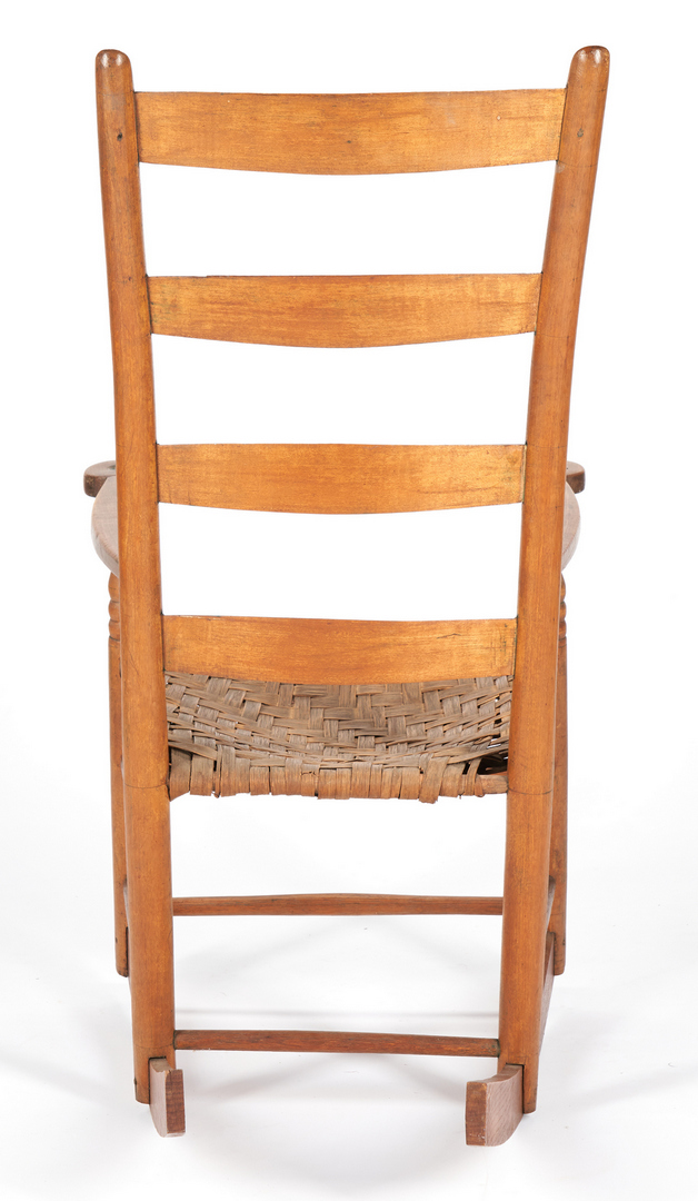Lot 1061: Dick Poyner Tennessee Rocking Chair