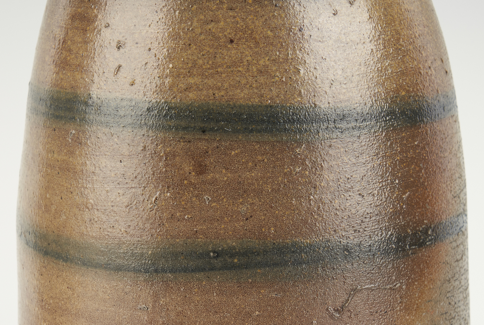 Lot 1072: 3 Mid Atlantic/West VA Cobalt Decorated Jars