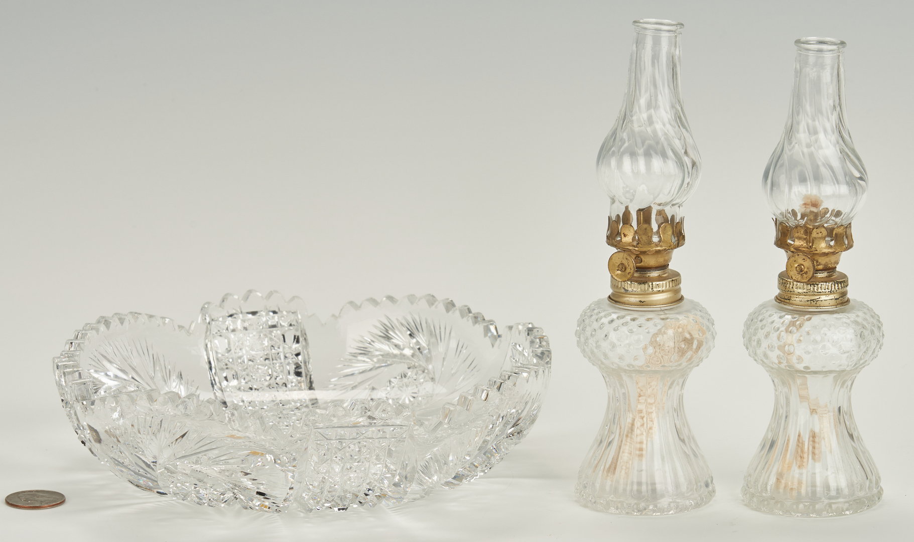Lot 1077: 11 Decorative Glass Items incl. ABPCG