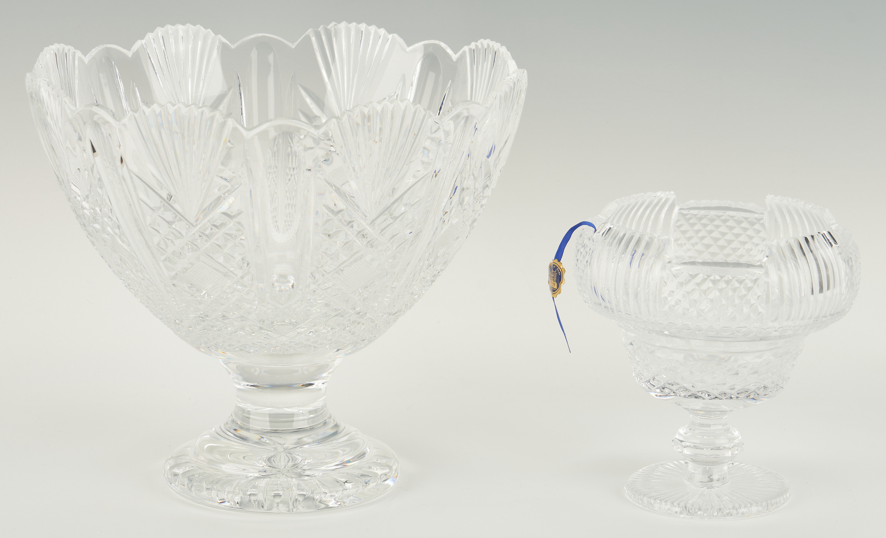 Lot 1081: 3 Cut Crystal Items, Waterford & Tipperary