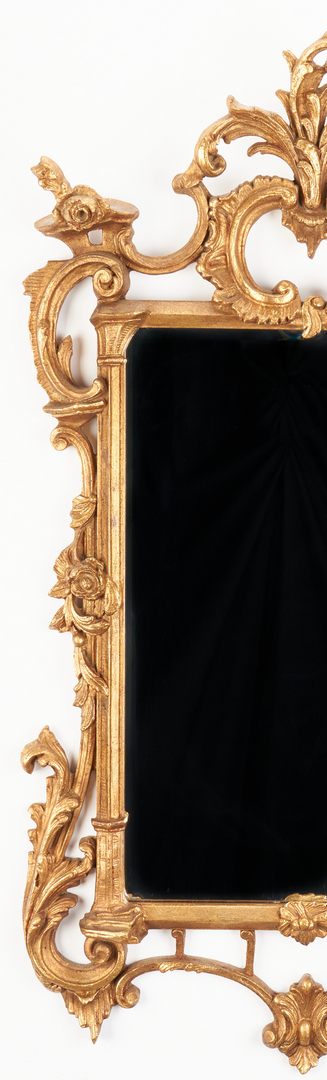 Lot 1108: Rococo Style Giltwood Mirror by Uthmanor of Nashville