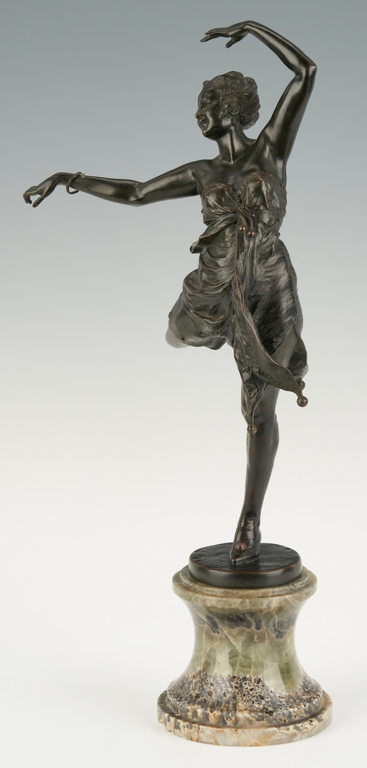 Lot 1118: Austrian Bronze Sculpture, Dancing Girl