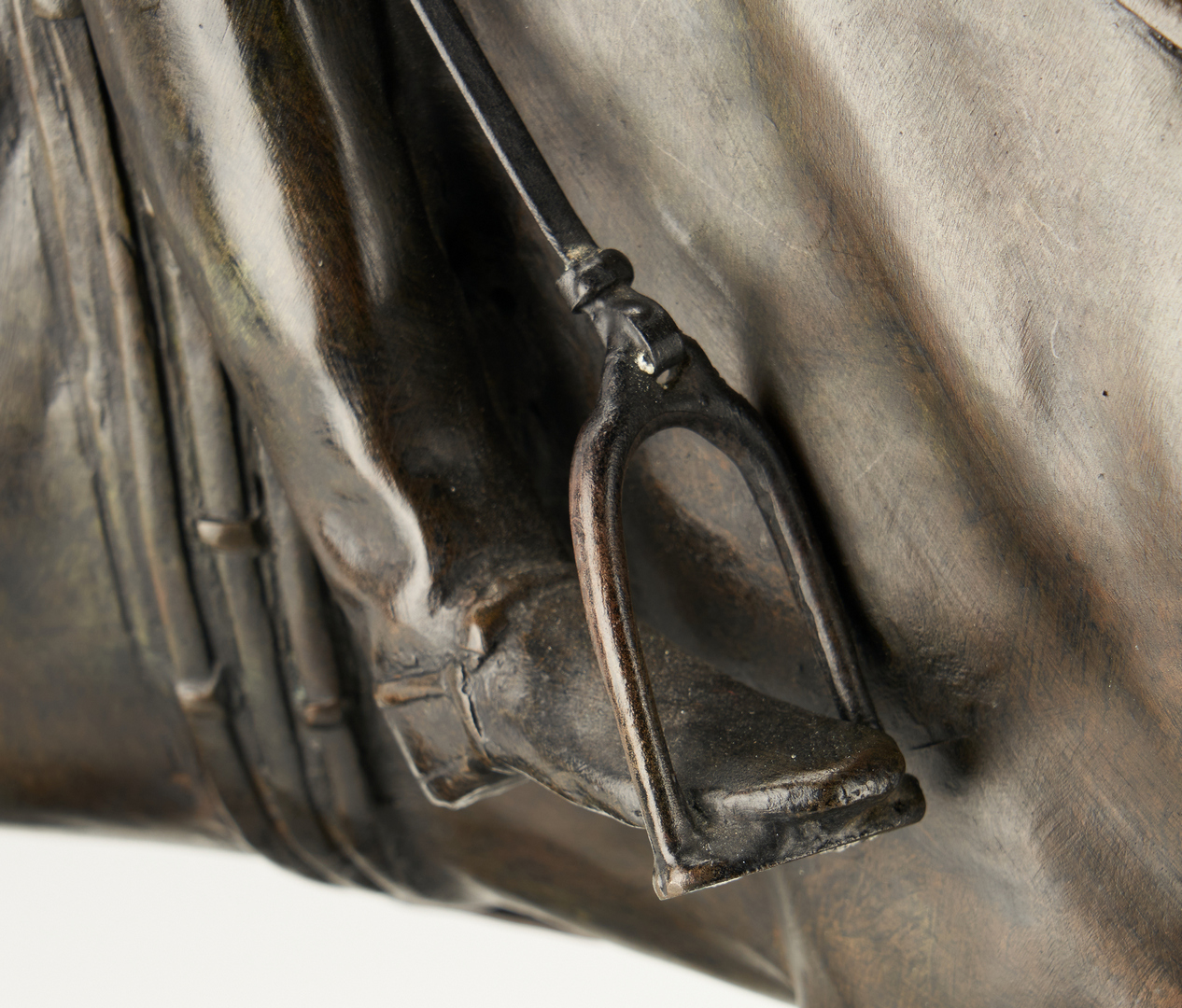 Lot 1119: After P.J. Mene, Bronze Sculpture Horse & Jockey