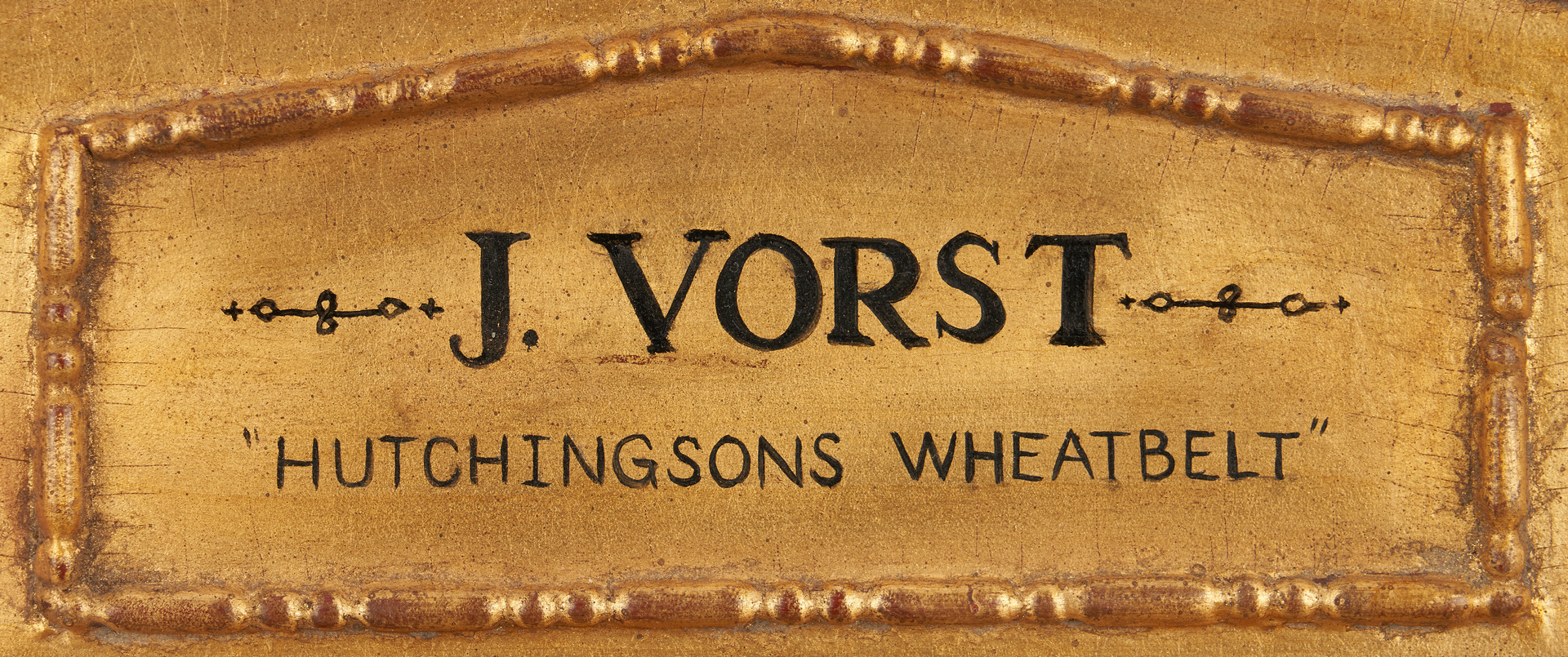 Lot 112: Joseph Vorst WPA Mural Study, O/B – Hutchinson's Wheatbelt