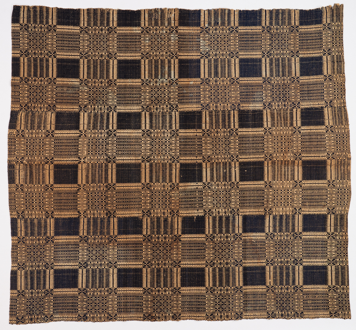 Lot 1143: Group of 3 Southern Overshot Coverlets